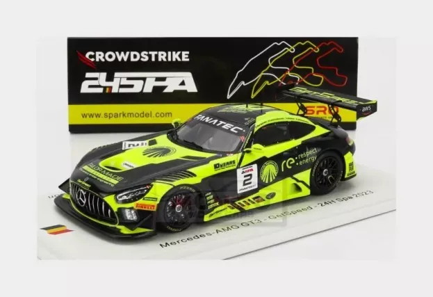 Spark Mercedes Amg Gt3 Team Getspeed N 2 24h Spa 2023 L.bergstein A.lewandowski A.walker L.williamson 1:43 SB741