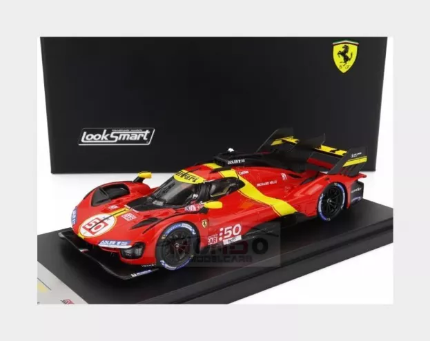 Looksmart Ferrari 499p 3.0l Turbo V6 Team Ferrari Af Corse N 50 Launch Version Season 2023 1:43 LSRC159