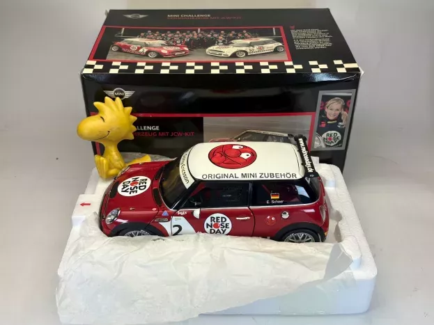 Kyosho Mini Cooper S Jcw John Works N 2 Mini Challenge E.scheer 1:18 80430397435
