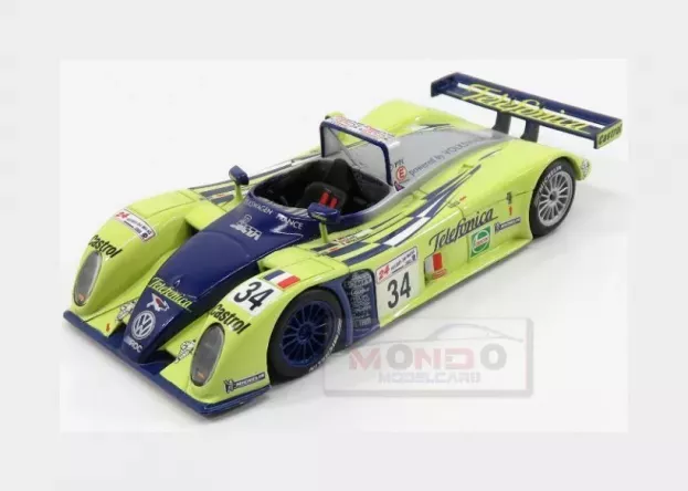 Spark Reynard 2kq Volkswagen Telefonica N 34 24h Le Mans 2000 J.gene J.c.boullion J.policand 1:43 SCYD04