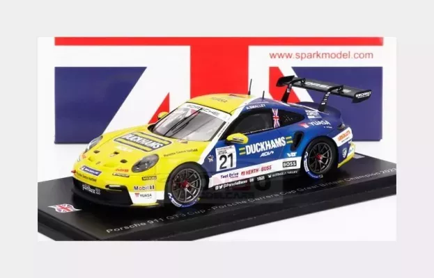 Spark Porsche 911 992 Gt3 Cup N 21 Porsche Carrera Cup British Champion 2023 Adam Smalley 1:43 UK022
