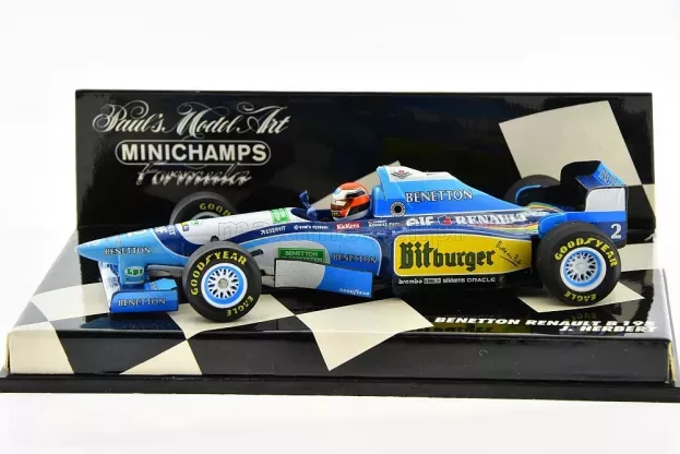 Minichamps Benetton F1 B195 Renault N 2 Season 1995 J.herbert 1:43 430950002