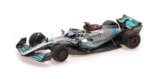 Minichamps Mercedes F1 W13e Team Mercedes-amg Petronas F1 N 63 Pole Position Hungarian Gp 2022 George Russell 1:43 417223163