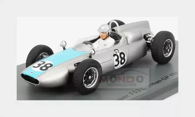 Spark Cooper F1 T53 N 38 German Gp 1961 B.collomb 1:43 S8061