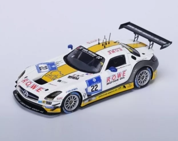Spark Mercedes Sls Amg Gt3 Team Rowe Racing N 22 24h Nurburgring 2015 M.engel J.seyffarth R.van Der Zande T.jager 1:43 SG192