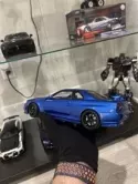 1/18 Nissan Skyline GT-R R34 Nismo Z-Tune RHD Bayside Blue Model AUTOart 77462