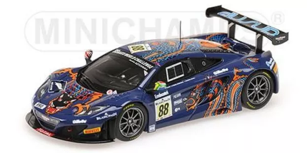 Minichamps Mclaren Mp4-12c Gt3 Team Von Ryan Racing N 88 24h Spa 2013 Barff Goodwin Senna 1:43 437131388