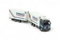 TEKNO 84948 Disko Scania 143 Refrigerated Trailer 1:50