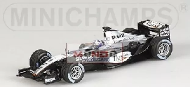 Minichamps Mclaren F1 Mp4 18 Mercedes N 5 Test Car 2003 D.coulthard 1:43 530034315