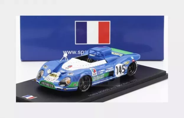 Spark Matra Simca Ms650 Spider N 145 2nd Tour Auto 1970 H.pescarolo J.p.jabouille J.rives 1:43 SF291