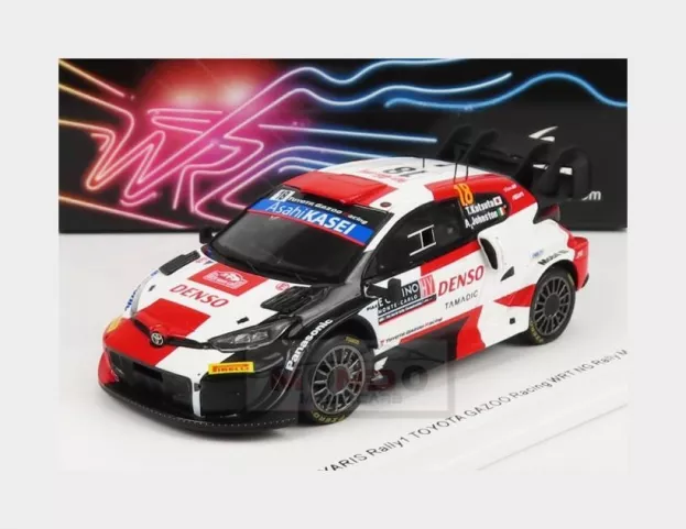 Spark Toyota Yaris Gr Rally1 Team Toyota Gazoo Racing Wrt N 18 8th Rally Montecarlo 2022 T.katsuta A.johnston 1:43 S6693