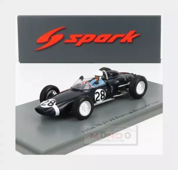 Spark Lotus F1 18-21 N 28 Italy Gp 1961 S.moss 1:43 S7448