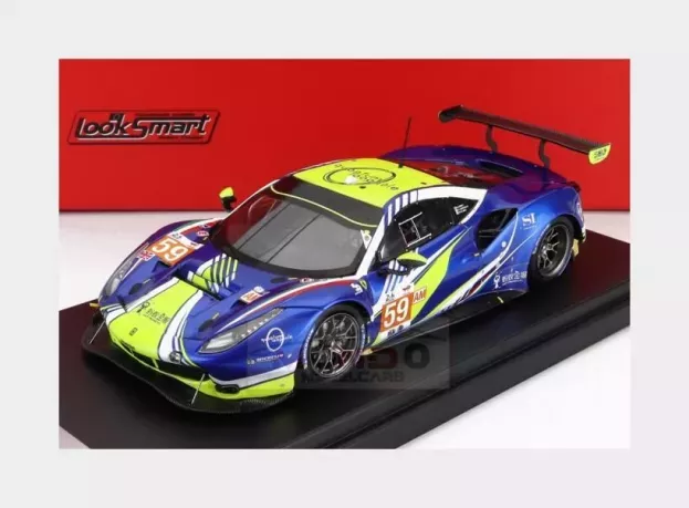 Looksmart Ferrari 488 Gte Evo 3.9l Turbo V8 Team Inception Racing N 59 24h Le Mans 2022 A.west C.ledogar M.klein 1:43 LSLM146