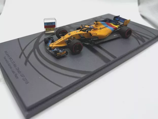 Spark Mclaren F1 Mcl33 Team Mclaren F1 N 14 Abu Dhabi Gp Last Race 2018 Fernando Alonso 1:43 S6069