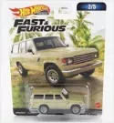 MATTEL HOT WHEELS HNW53 TOYOTA - LAND CRUISER FJ60 1982 - FAST & FURIOUS - BEIGE