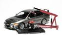 1/18 MotorHelix Mitsubishi Lancer  Evolution IV Steel Silver   M84001