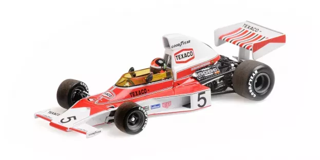 Minichamps Mclaren F1 M23 Ford N 5 Emerson Fittipaldi Season 1974 World Champion 1:43 436740005