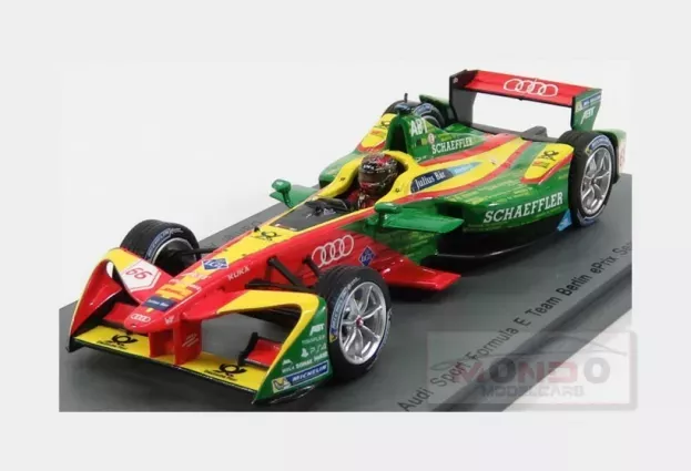 Spark Audi Formula-e Fe02 E-tron Team Audi Sport Abt Schaeffler N 66 Berlin Gp 2016-2017 D.abt 1:43 S5901