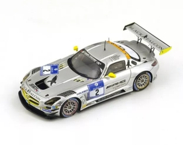 Spark Mercedes Sls Amg Gt3 Team Black Falcon N 2 24h Nurburgring 2015 B.schneider Y.buurman A.simonsen A.christodoulou 1:43 SG208