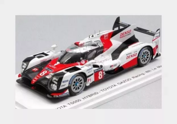 Spark Toyota Ts050 Hibrid 2.4l Turbo V6 Team Gazoo Racing N 8 24h Le Mans 2017 Sebastien Buemi Kazuki Nakajima Anthony Davidson 1:43 S5804