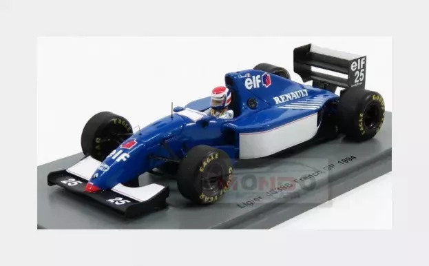 Spark Ligier F1 Js39b N 25 French Gp 1994 Eric Bernard 1:43 S7401