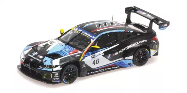 Minichamps Bmw 4-series M4 Gt3 Team Wrt N 46 Winner Gt3 Class Race 2 Road To Le Mans 2023 Valentino Rossi Jerome Policand 1:43 410232546