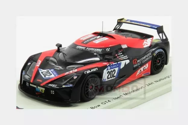 Spark Ktm X-bow Gt4 Team Isert Motorsport N 202 Winner X-class Cup 24h Nurburgring 2018 F.stuck J.stuck V.strycek M.friedhoff 1:43 SG415