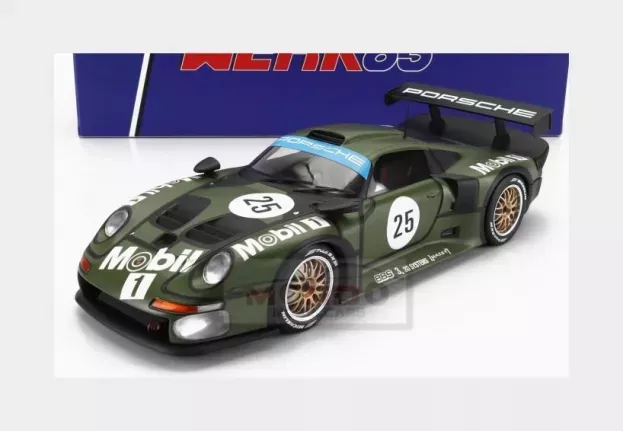 Werk83 Porsche 911 Gt1 3.2l Turbo Team Porsche Ag Mobil1 N 25 Pre Qualifying 2nd 24h Le Mans 1996 Thierry Boutsen Hans Joachim Stuck Bob Wollek 1:18 W18013007