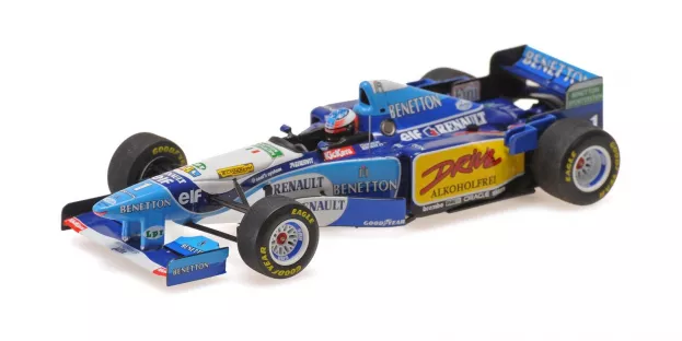 Minichamps Benetton F1 B195 Team Mild Seven Renault N 1 World Champion Winner French Gp 1995 Michael Schumacher 1:43 517950701