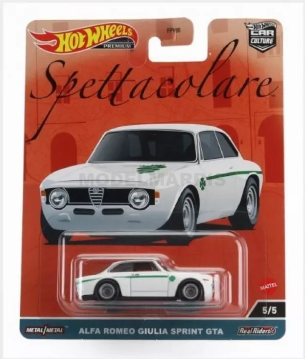Hot Wheels Alfa Romeo Giulia Sprint Gta 1965 1:64 HKC50-FPY86