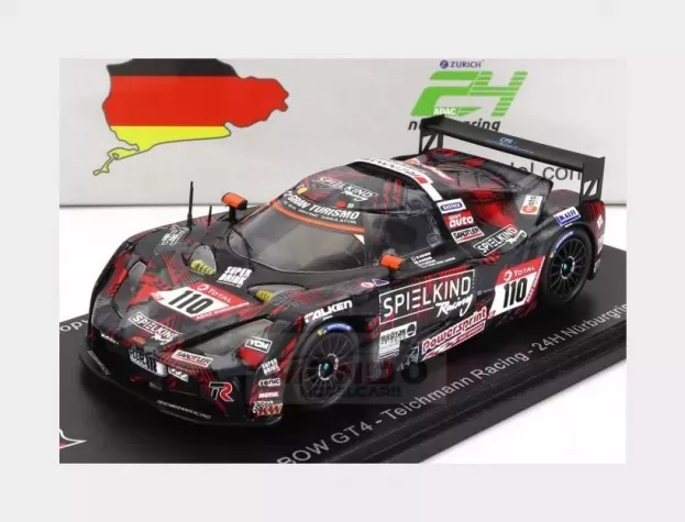 Spark Ktm X-bow Gt4 Team Teichmann Racing N 110 24h Nurburgring 2021 D.bohr T.molig F.von Der Laden D.adorf 1:43 SG777