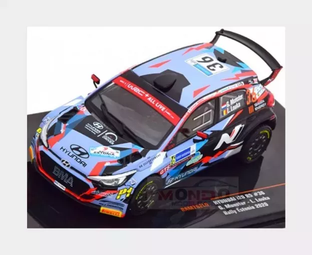 IXO Models Hyundai I20 R5 Wrc N 36 Rally Estonia 2020 G.munster L.louka 1:43 RAM762LQ