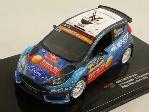 IXO Models Ford Fiesta Rs Wrc N 21 Rally Montecarlo 2019 F.greensmith Edmonson 1:43 RAM702