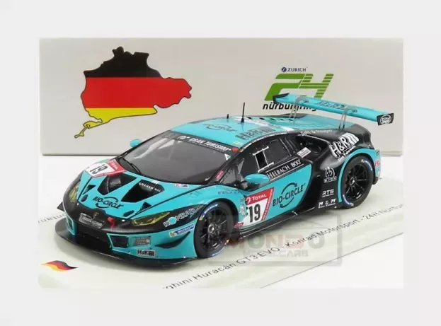 Spark Lamborghini Huracan Gt3 Evo Team Konrad Motorsport N 19 24h Nurburgring 2021 A.jefferies M.di Martino T.zimmermann A.fontana 1:43 SG762