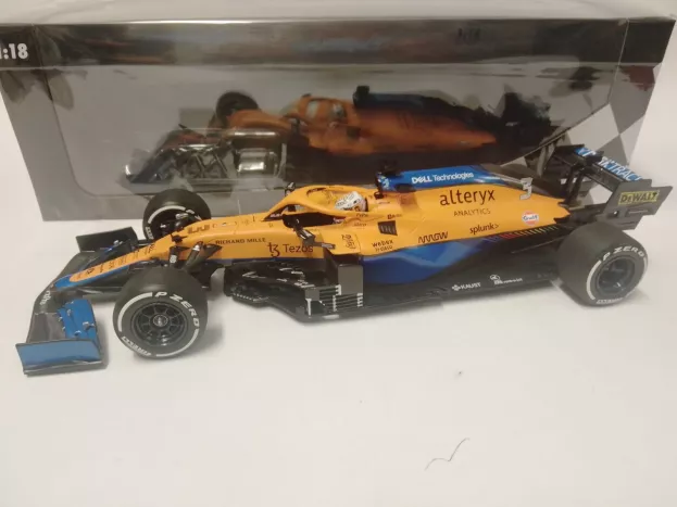 Minichamps Mclaren F1 Mcl35l Team Mclaren N 3 Winner Italy Gp 2021 Daniel Ricciardo 1:18 530213303