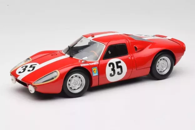 Minichamps Porsche 904 4 Gts Team Scuderia Filipinetti N 35 24h Le Mans 1964 H.muller C.sage 1:18 180646735