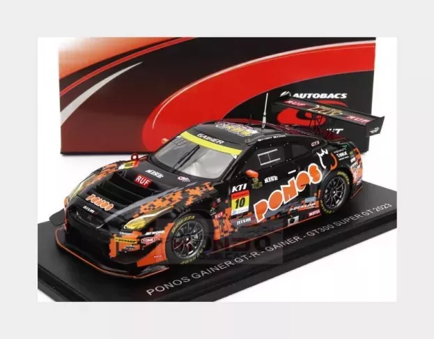 Spark Nissan Gt-r Nismo Team Ponos Gainer N 10 Gt300 Class Super Gt 2023 Hironobu Yasuda Riki Okusa 1:43 SGT071
