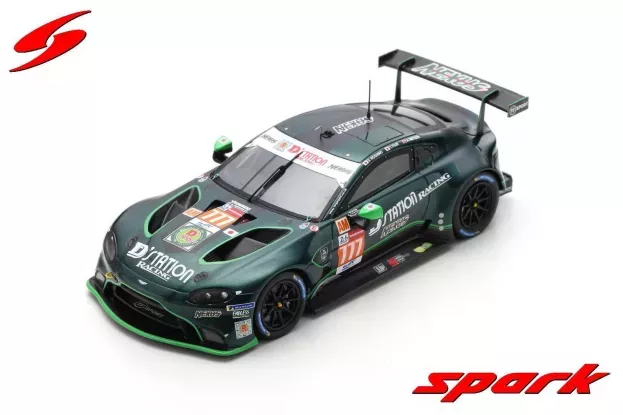 Spark Aston Martin Vantage Amr 4.5l V8 Turbo Team D'station Racing N 777 24h Le Mans 2021 S.hoshino T.fujii A.watson 1:43 S8276