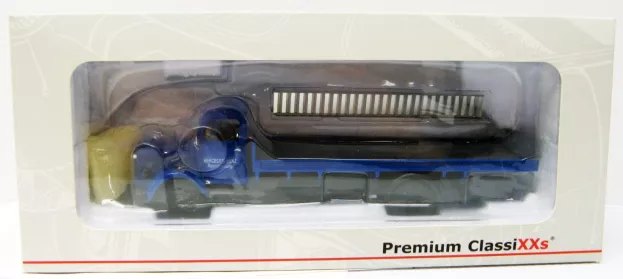 Premium Classixxs Mercedes L3500 Truck Car Transporter Mercedes F1 + Car 1955 1:43 12455
