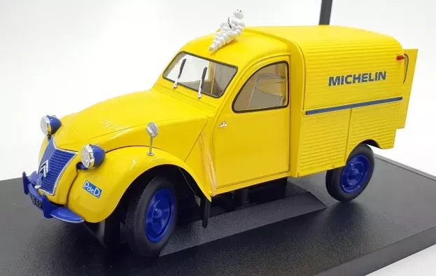 Norev Citroen 2cv Fourgonnette Van Michelin 1:18 181502