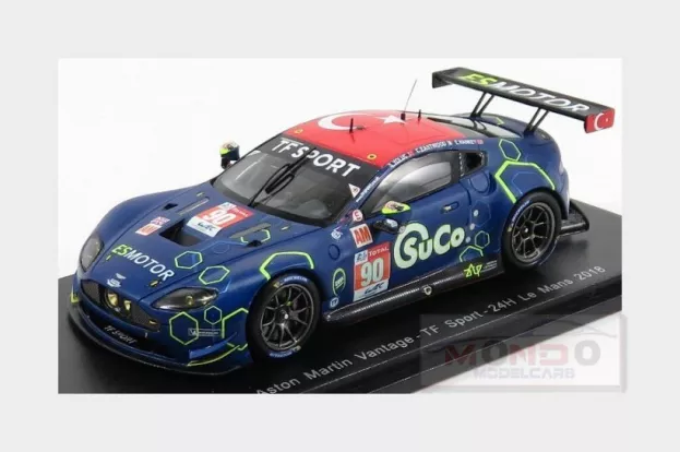 Spark Aston Martin Vantage Team Tf Sport N 90 24h Le Mans 2018 S.yoluc E.hankey C.eastwood 1:43 S7043
