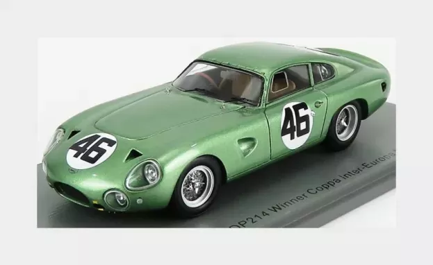Spark Aston Martin Dp214 N 465 Winner Coppa Inter-europa Monza 1963 R.salvadori 1:43 S3688