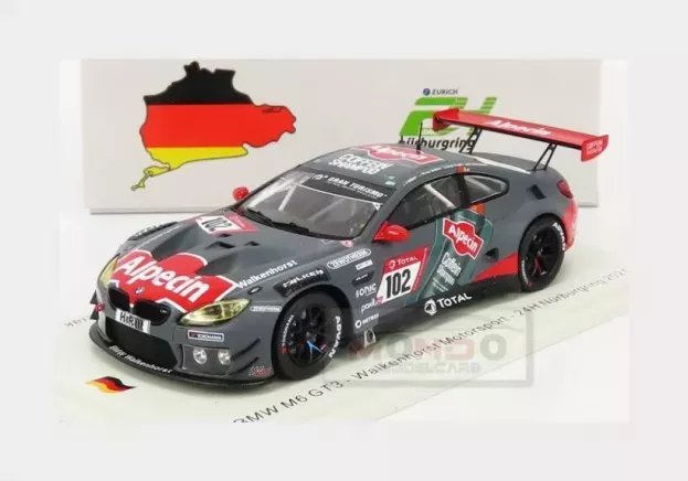 Spark Bmw 6-series M6 Gt3 Team Walkenhorst Motorsport N 102 24h Nurburgring 2021 J.muller M.von Bohlen S.m.trogen J.k.giermaziak 1:43 SG760