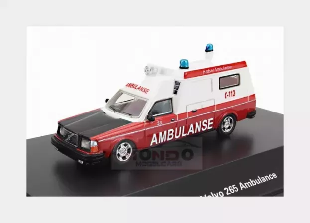 BoS Models Volvo 265 base 244 Ambulance Van 1976 1:87 BOS87717