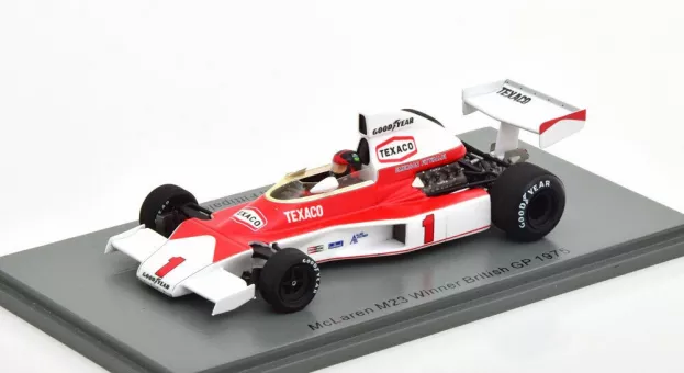 Spark Mclaren F1 M23 N 1 Winner English Gp 1975 E.fittipaldi 1:43 S5743