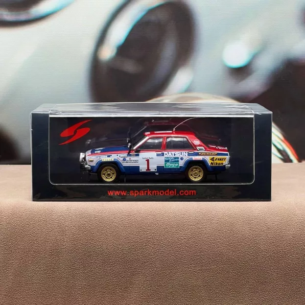 Spark Datsun 160j N 1 Winner Rally Safari 1980 S.mehta M.doughty 1:43 S7767