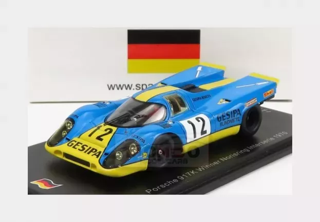 Spark Porsche 917k N 12 Winner Norisring Interserie 1970 J.neuhaus 1:43 SG670