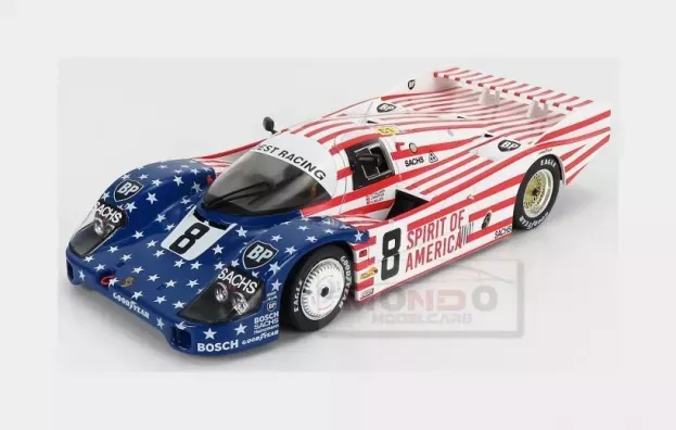 Solido Porsche 956 2.6l Turbo Team Joest Racing N 8 3rd 24h Le Mans 1986 G.follmer J.morton K.miller 1:18 1805503