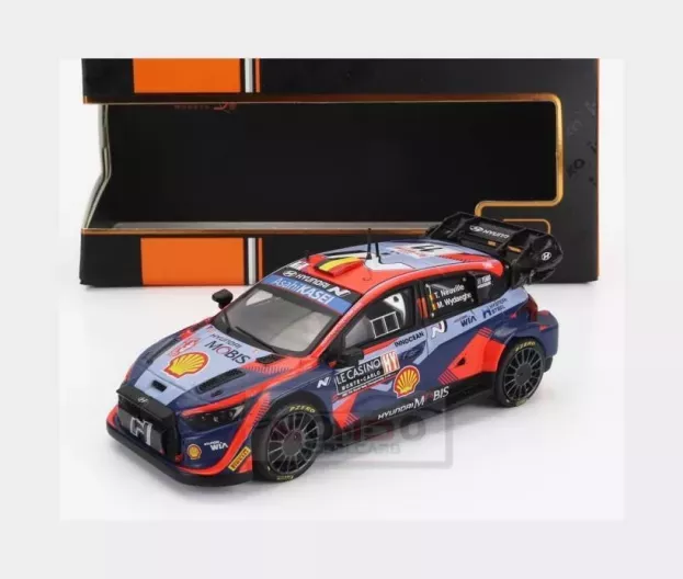 IXO Models Hyundai I20 N Rally1 Team Shell Mobis Wrt N 11 3rd Rally Montecarlo 2023 Thierry Neuville Martijn Wydaeghe 1:43 RAM882.22