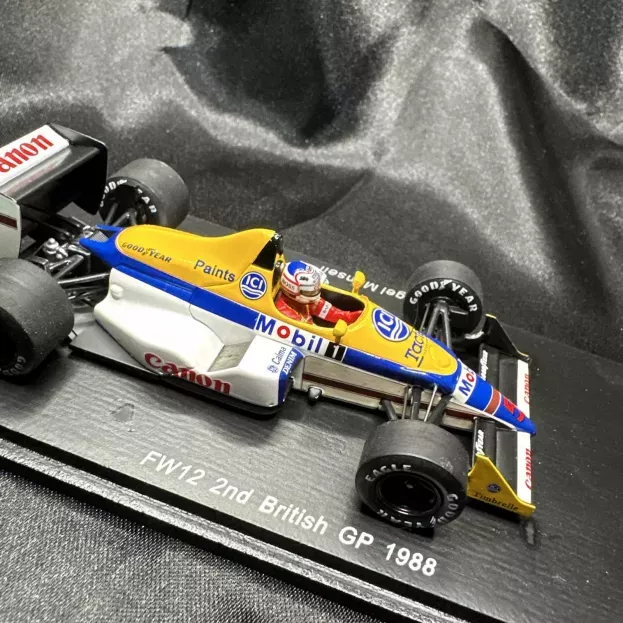 Spark Williams F1 Fw12 N 5 2nd British Gp 1988 Nigel Mansell 1:43 S4059